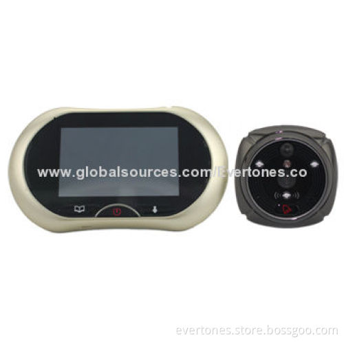 Motion Activated Dingdong Musical Doorbell with LCD Screen and Camera